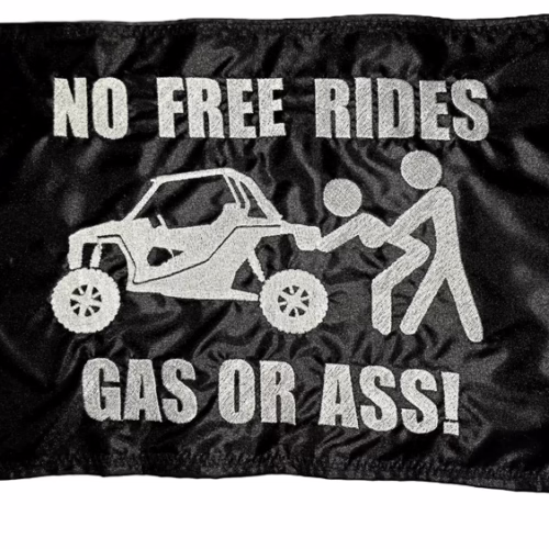 No Free Rides UTV or ATV
