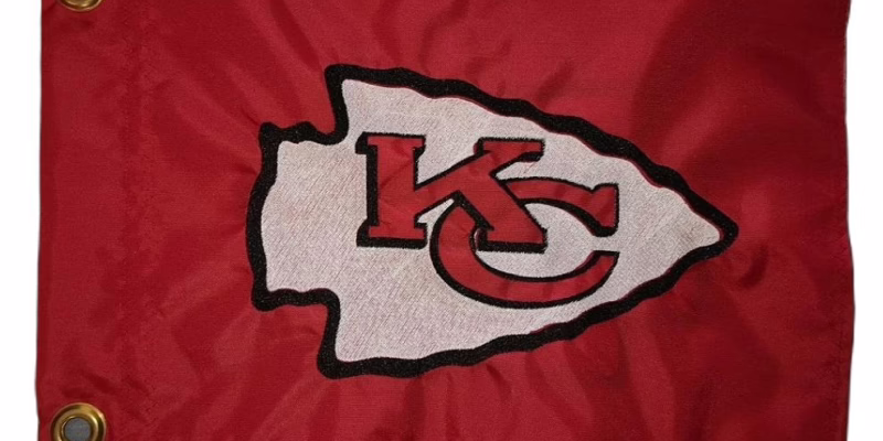 If you want to bring bold football pride to the trails or water, choose our double-sided embroidered Kansas City Chiefs safety flag! Crafted from tough 200 Denier Oxford Nylon, this durable whip banner easily withstands high speeds, heavy wind, and rough outdoor adventures.