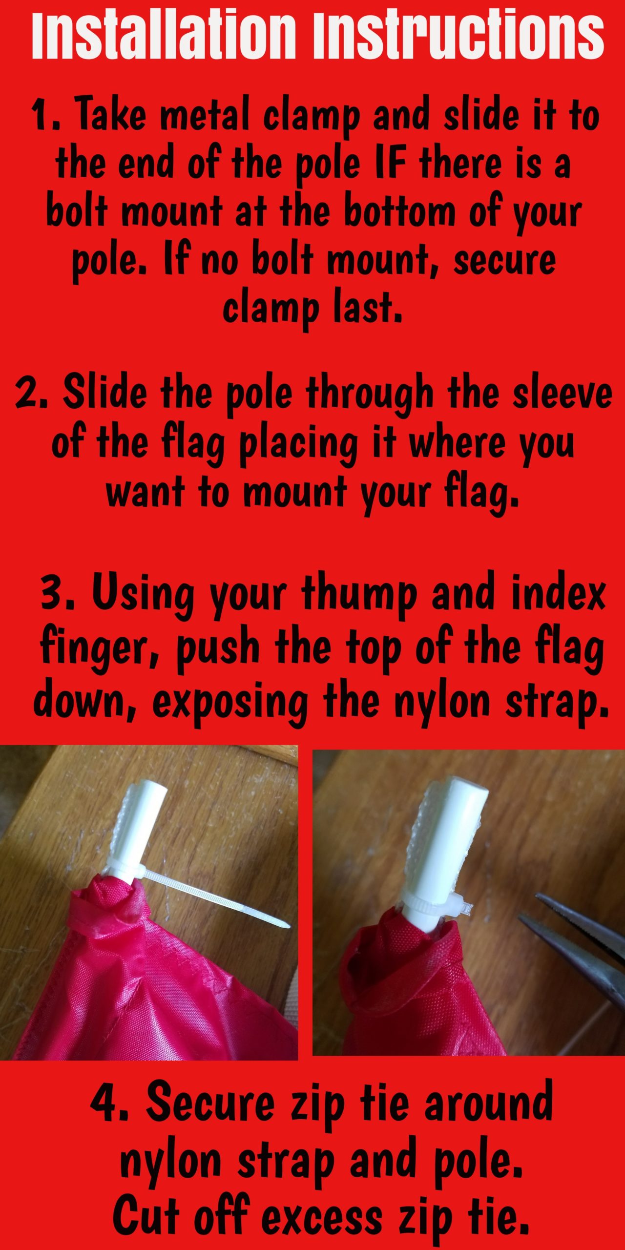 Whips, Clips and Installation Instructions