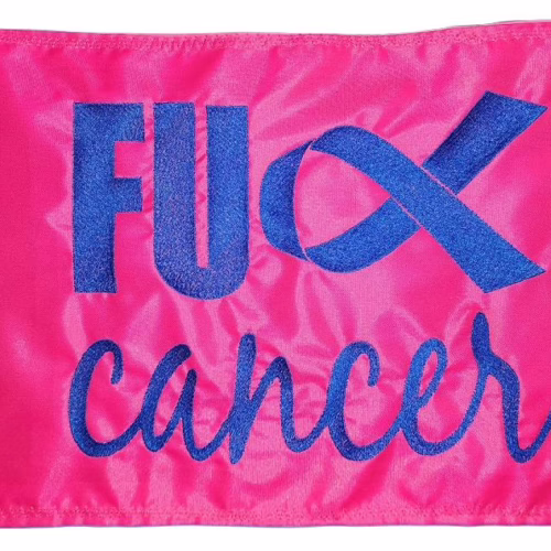 Fuck Cancer Ribbon