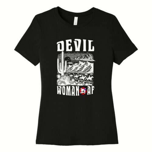 Devil Woman AF Desert Cactus Tee