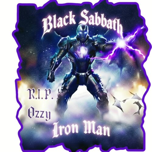 Black Sabbath Iron Man | R.I.P. Ozzy Tribute