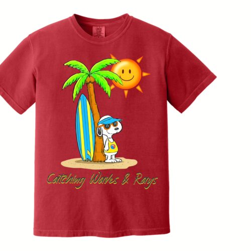 Catching Waves Snoopy