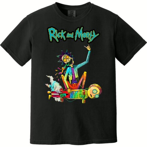 Rick And Morty Psychedelic Tee