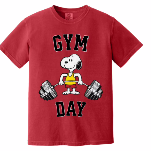 Gym Day Snoopy
